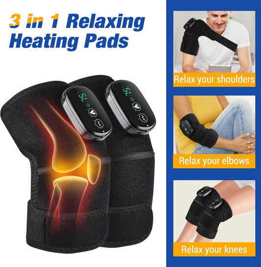 Heated Knee Massager Pro 3-in-1