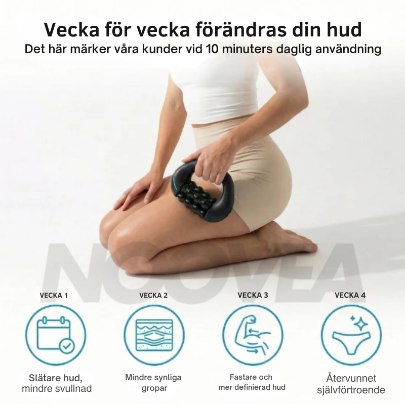 Noovea  Den nya massage­rollen mot celluliter v1